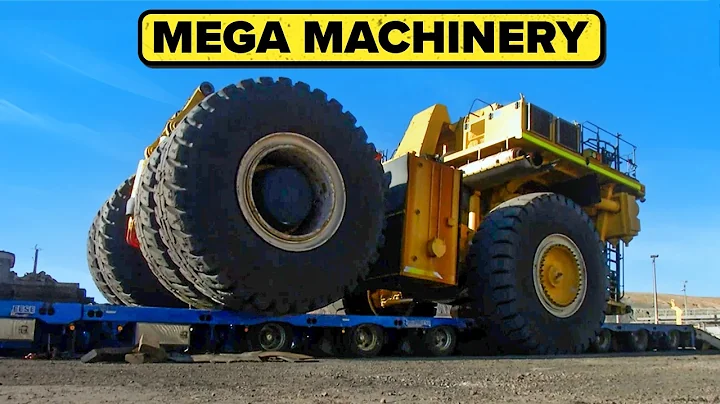 Transporting a Mega Mining Truck Over Melting Roads