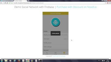 Bootstrap a social network with Firebase and Ionic AngularJS