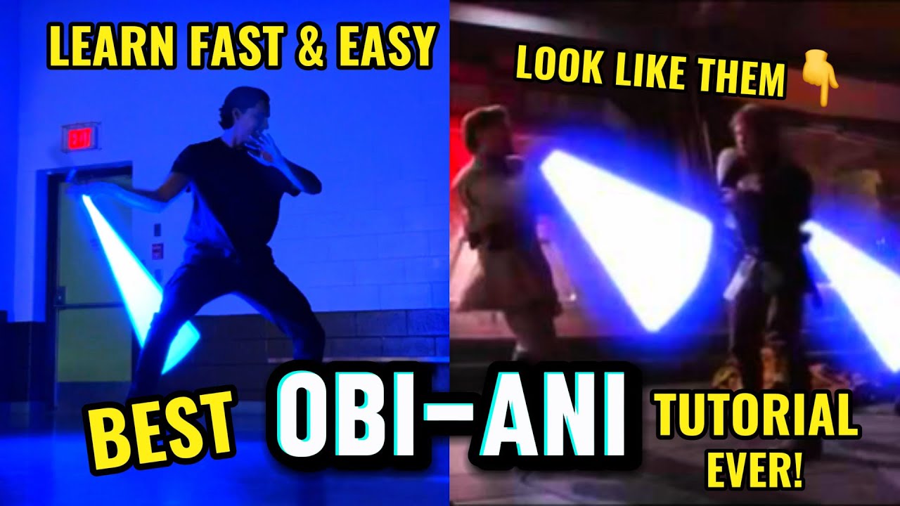 BEST OBI-ANI TUTORIAL EVER! Ft. NSABERS #lightsaber 
