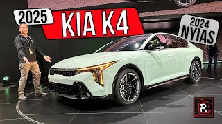 The 2025 Kia K4 GTLine Is A More Upscale Modern Compact Sedan With Turbo Power