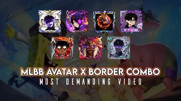 PART 10 | MLBB BOY AVATAR X BORDER COMBO | AxeXyn #MLBBMYHERO, #MLBBCreator, #2025MYHERO, #MLBB