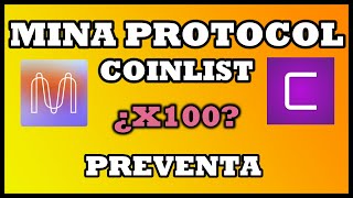 MINA Protocol, la NUEVA ICO de COINLIST🔥 ¿MEJOR que CASPER?🚀