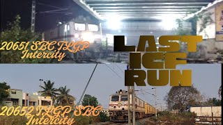 20651-52 KSR Bengaluru Talguppa KSR Bengaluru Intercity Express Last ICF Runs