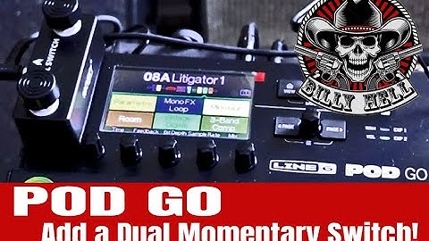 Pod Go - Dual Momentary Foot Switch