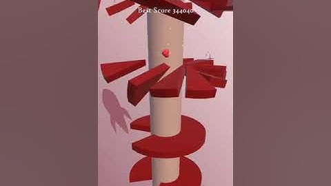 Helix Stack Ball - Drop Jump