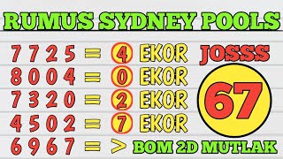 PREDIKSI SYDNEY POOLS 12 JULI 2025 | BOCORAN TOGEL SIDNEY HARI INI | RUMUS KEPALA EKOR SYDNEY JITU