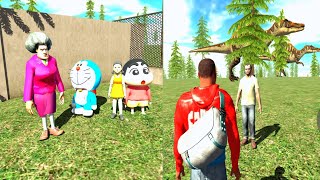 💥Shinchan Doraemon Jidnapped From Franklin's House 🏠 Indian Bikes Driving 3D  screenshot 4