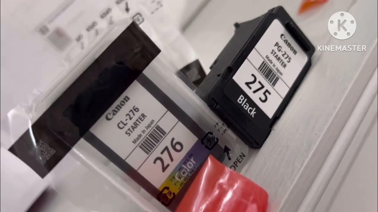 Canon TS3500 unboxing - YouTube