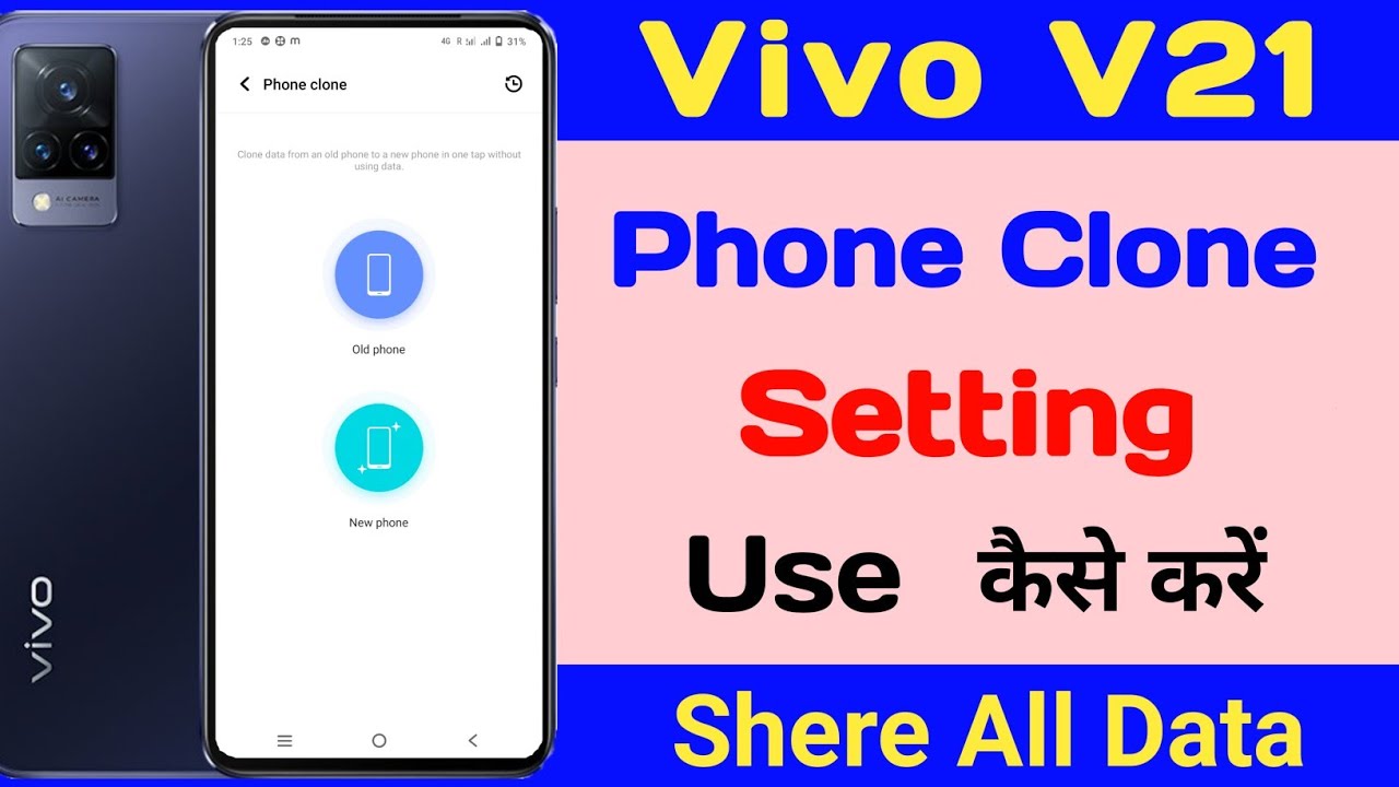 Synchronize Vivo V21 (v2066) - PhoneCopy