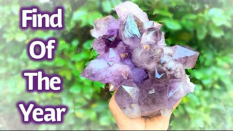 Rare Amethyst Crystal Discovery Made In South Carolina!