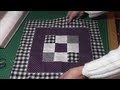 Patchwork - Kissenhülle mit Reißverschluss nähen. Kissen selbst gestalten. Poszewka na poduszke. DIY