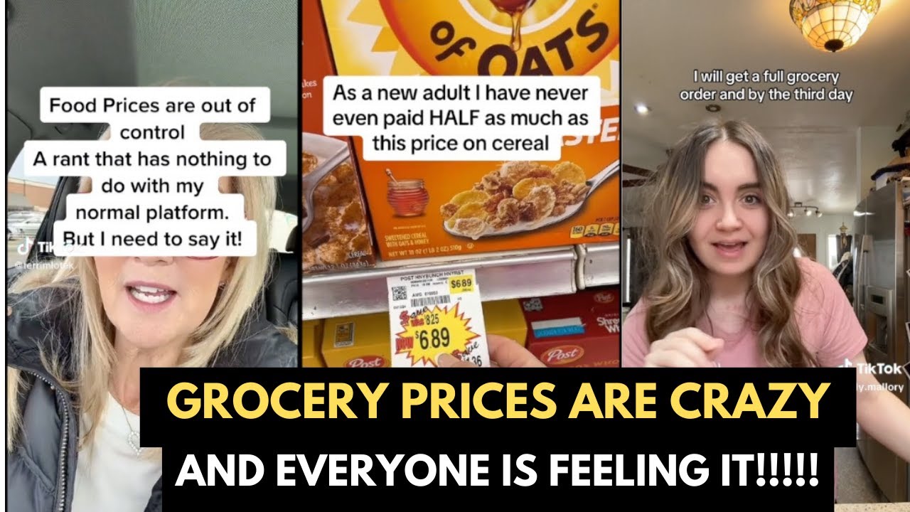 TIKTOK Rant Grocery Prices are CRAZY