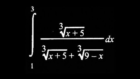 Definite Integration - NCERT, ISC, HSC,  CBSE, CA, GCSE, IGCSE, IB - Example # 9
