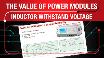 Power Modules: Inductor Withstand Voltage