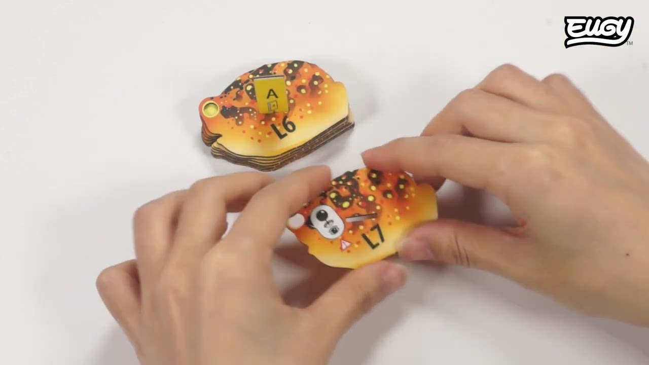 Kit De Construction 3D EUGY – Crapaud Spadefoot Du Désert – Modèle En Carton Recyclable à Assembler