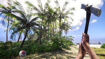 Stranded on a Tropical Island in This NEW Survival Game!