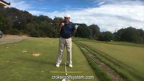 CROKER GOLF SYSTEM: Spine and Shoulder Alignment