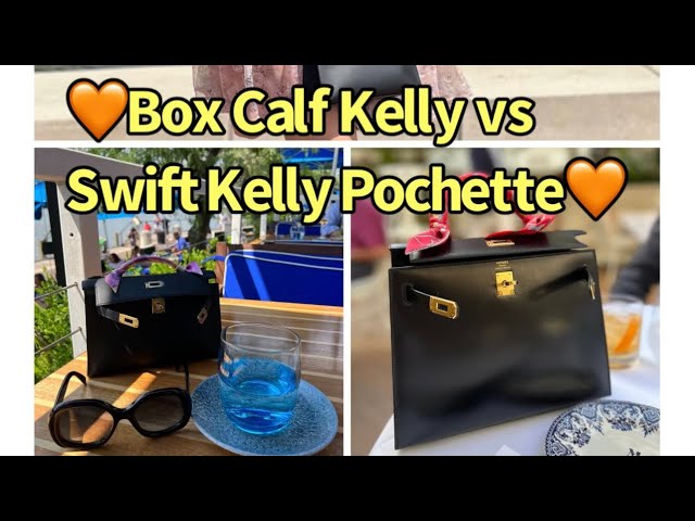 Hermes Box Leather & Swift Leather. Hermes Kelly 25 vs Kelly