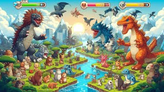 Crushing Animal Revolt Battle Simulator (ARBS) Level 1-4 screenshot 5