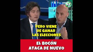Milei - Trebucq / El bocón ataca de nuevo