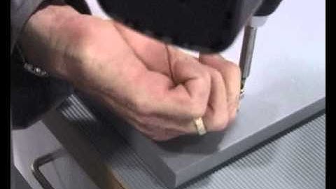 Universal Blum drilling template Wilson & Bradley