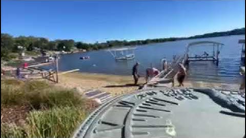 FALL Shoreline Services:  Removing docks & shore stations