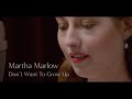 Martha Marlow - 'Don't Want To Grow Up'