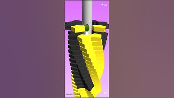 Helix Stack Jump| All levels Gameplay #18| #SathwikGaming #games #epic #shorts #superb #Stackball ||
