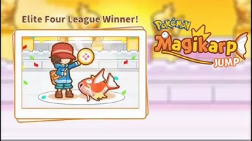 ELITE FOUR BEATEN | Magikarp Jump