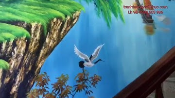 VẼ TRANH 3D TẠI THANH MIẾU - VIỆT TRÌ - PHÚ THỌ 0964 503 986