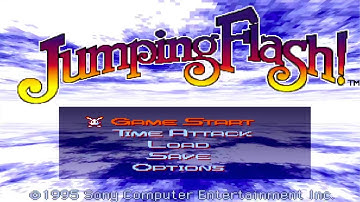 Jumping Flash! (PS1) Complete Playthrough - No Commentary