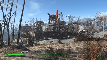 Fallout 4 - Outpost Gamma - Red Rocket Build