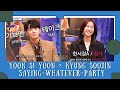 Eng sub yoon si yoon  kyung soo jin interview