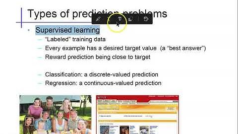 Machine Learning and Data Mining -- 机器学习和数据挖掘