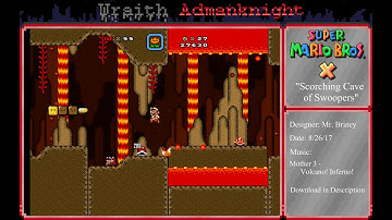 SMBX Custom Level: Scorching Cave of Swoopers