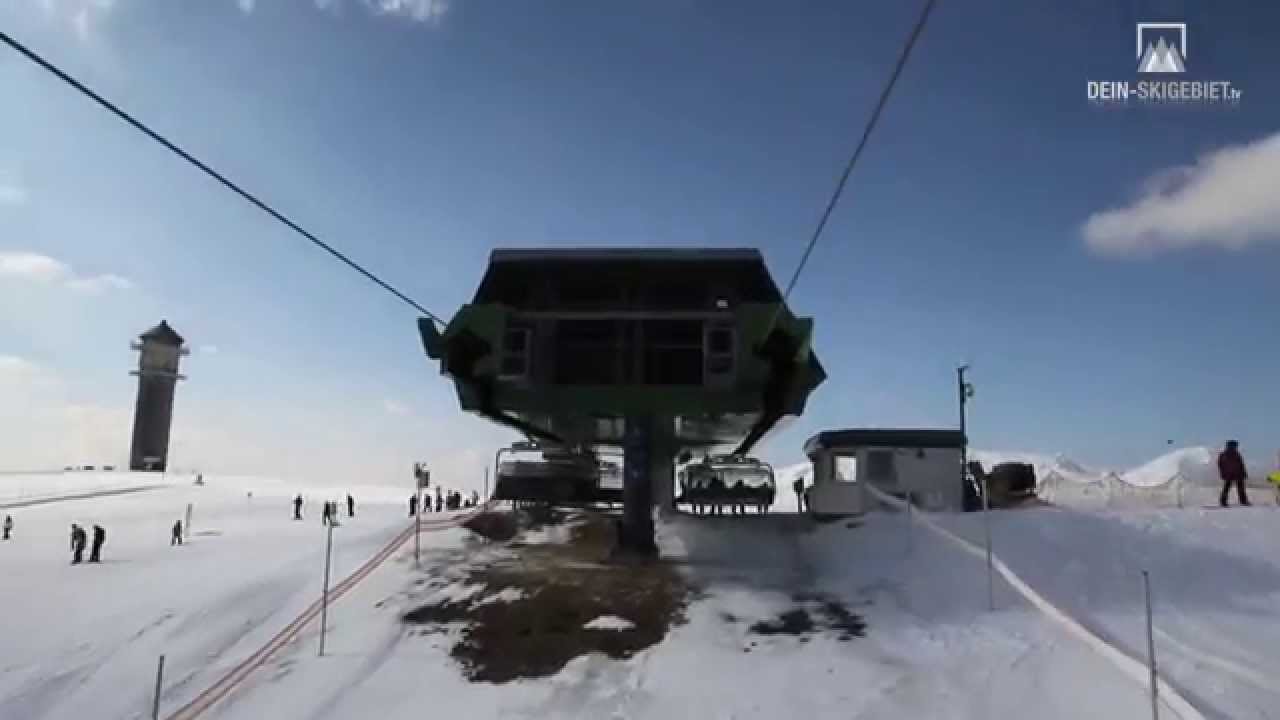 Skigebiet Feldberg: Fahrt mit der Feldbergbahn Seebuck