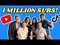 WE HIT 1 MILLION SUBSCRIBERS!!!🎉(Sneak Peak of New Music Video!)
