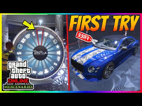 *SIMPLE* HOW TO WIN THE PODIUM CAR EVERY SINGLE TIME IN GTA 5 ONLINE 2023| LUCKY PODIUM WHEEL METHOD