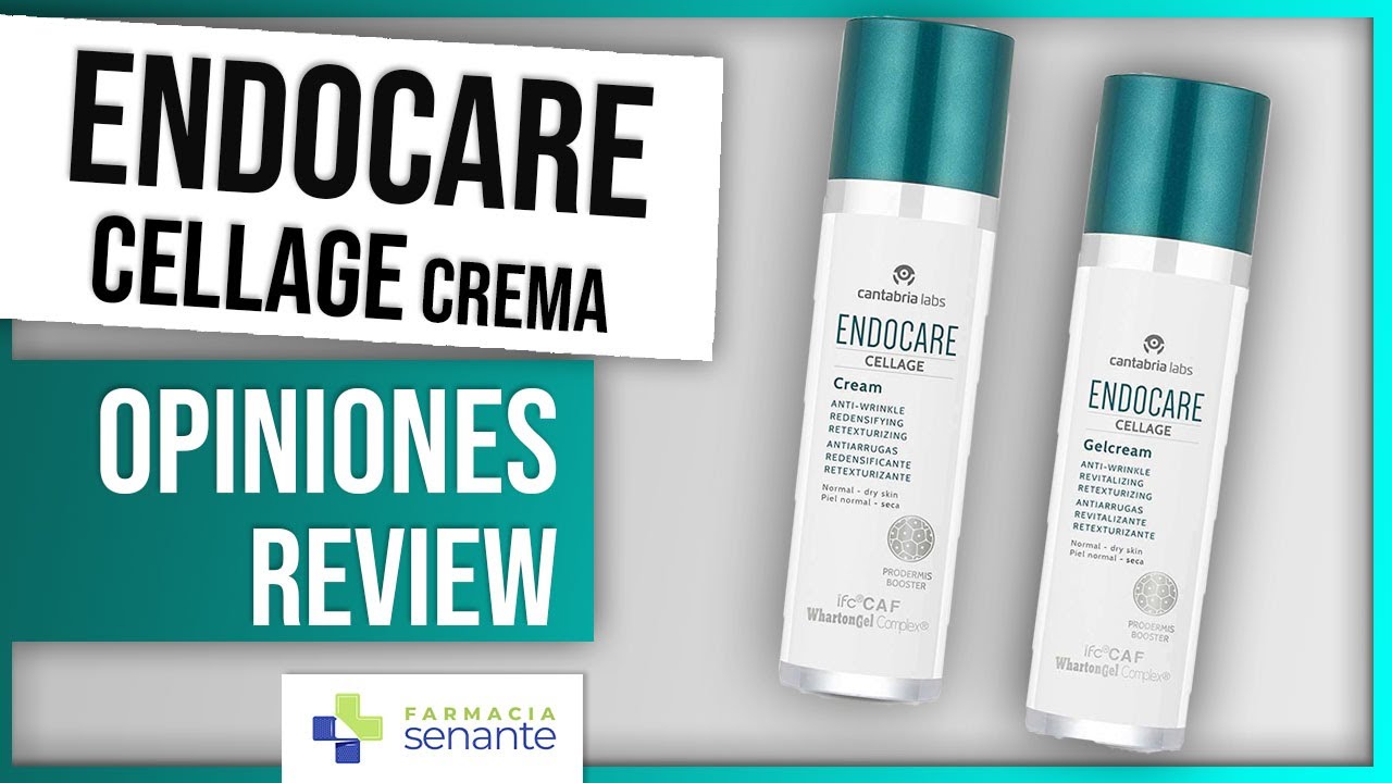 ENDOCARE CELLAGE Crema Opiniones⭐Gel-crema Endocare Cellage Review 🌼  FARMACIA SENANTE 