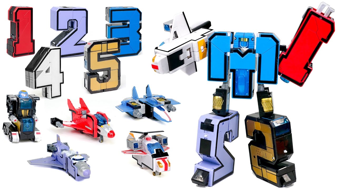 number transformers toys