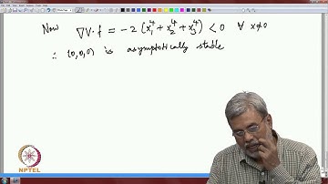 Mod-06 Lec-35 Lyapunov Function Continued