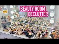 BEAUTY ROOM DECLUTTER | MY FOUNDATION COLLECTION 2020