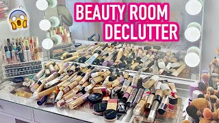 BEAUTY ROOM DECLUTTER | MY FOUNDATION COLLECTION 2020