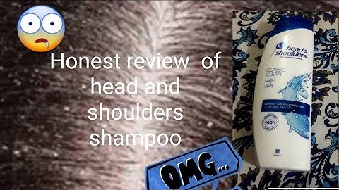 Head and shoulders classic clean dandruff shampoo