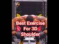 Best 5 Exercise For 3D Shoulder (Try this at gym 💯% Results)