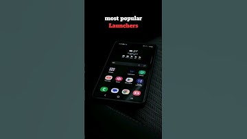 Top 5 most popular Launchers on android  #shorts #launcher  #android #popular #app