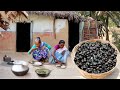 santali tribe grandmother's cooking SMALL SNAIL recipe in their santali village style||snail recipe