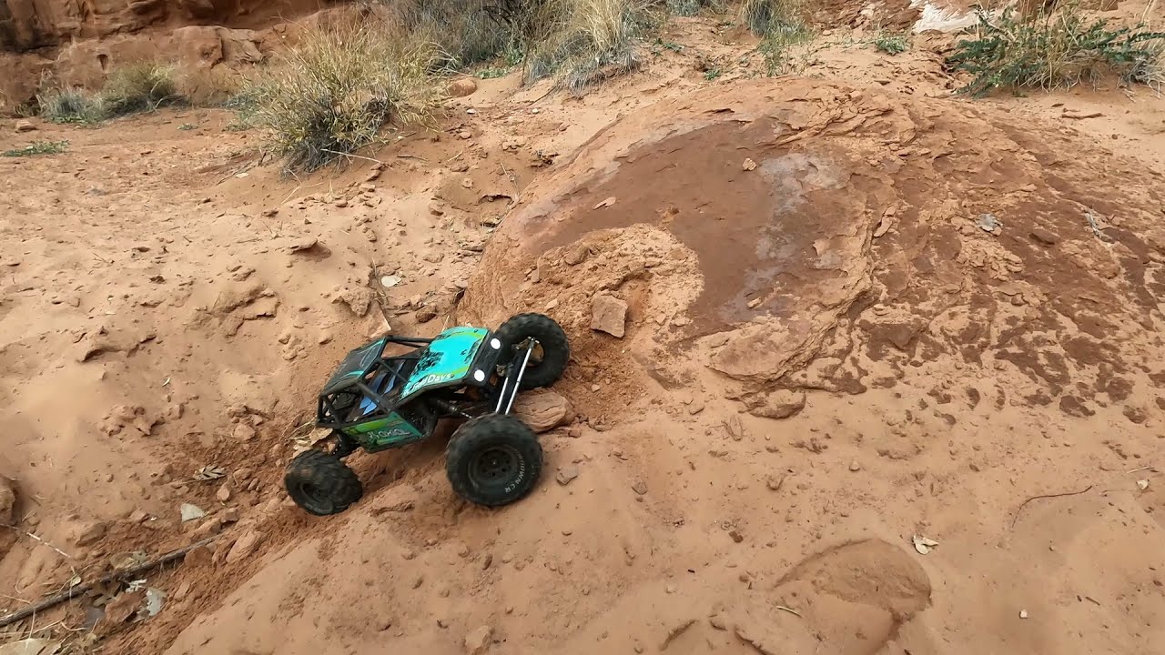 Axial Capra takes on Hunter Canyon in Moab, Utah