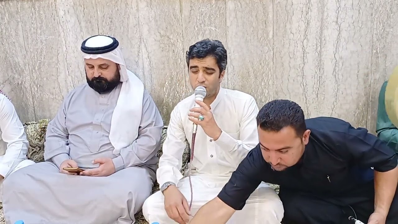 جديد وحصري 2022. المداح السيد عمار النعيمي المصور السيد علي السبعاوي في دار الشيخ ابو عبد السبعاوي
