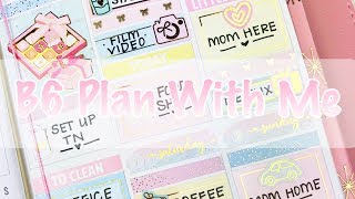 B6 Plan With Me / Feat Planning World
